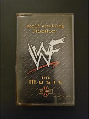 WWF (WWE) - World Wrestling Federation - The Music - vol. 3 - on cassette - RARE